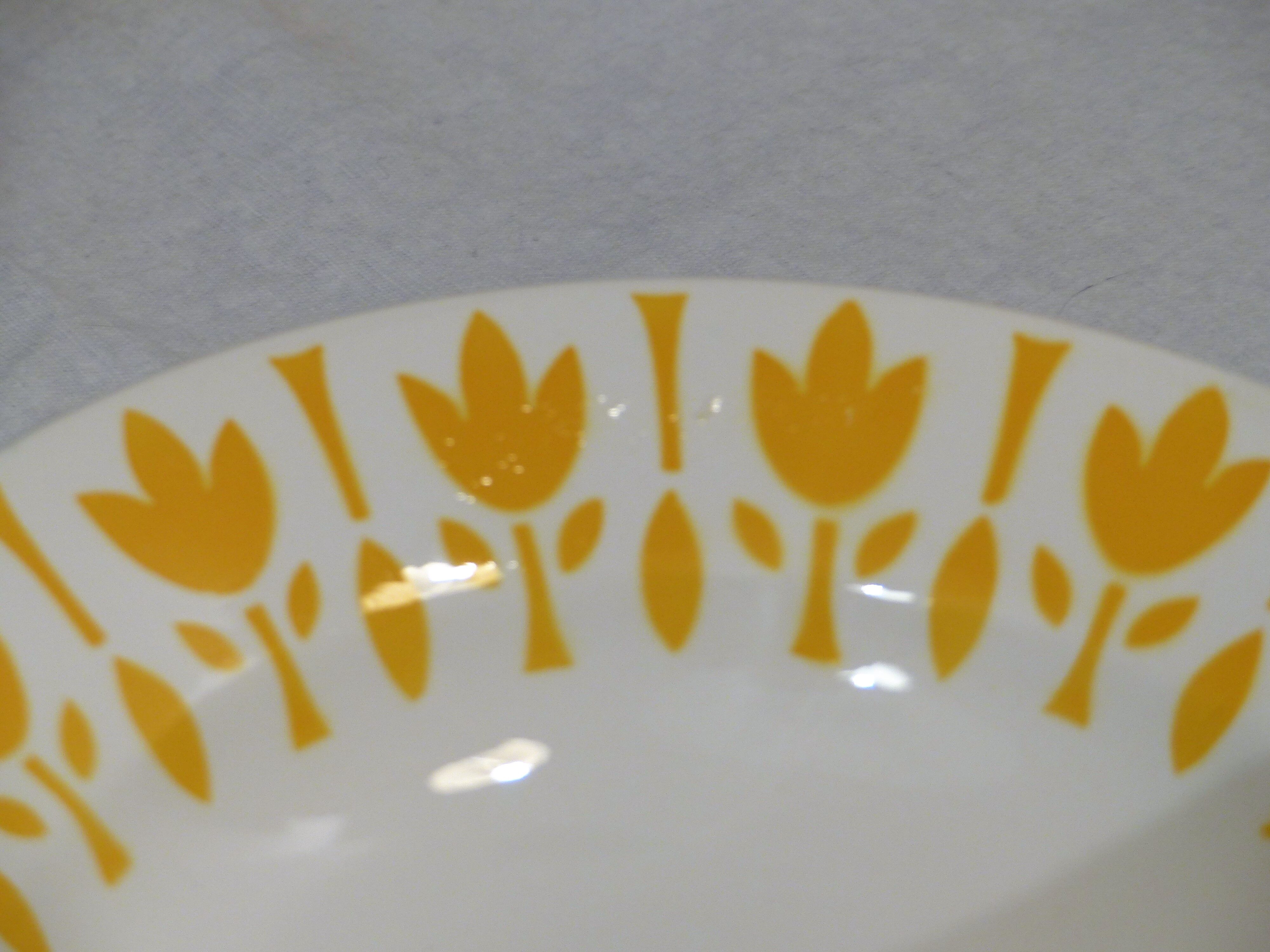 6 plates Lily Diguoin Sarreguemines