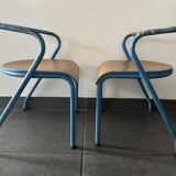 2 chaises pour enfant Jacques Hitier 1950
