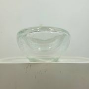 Vide-poche vintage en verre soufflé dlg Alvar Aalto, vers 1960