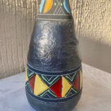 Deruta vase Italy mid-century
