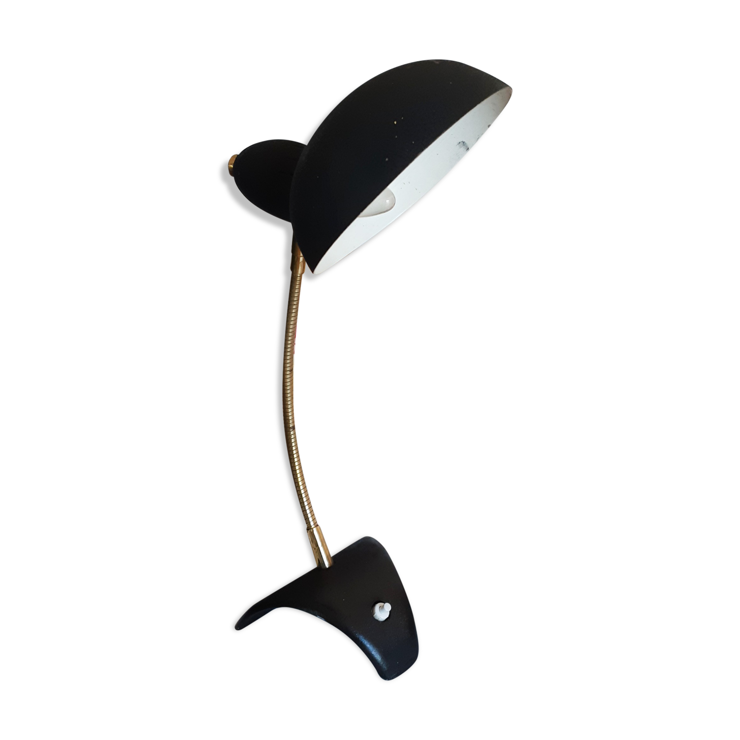 Desk lamp, cocotte lamp, flexible, 50s