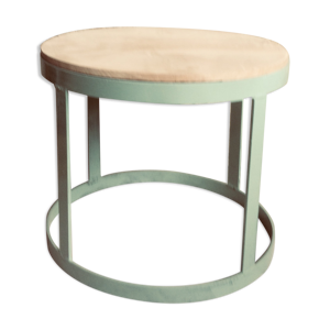 Table basse bois metal