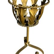 Wrought iron flower holder from the 50s