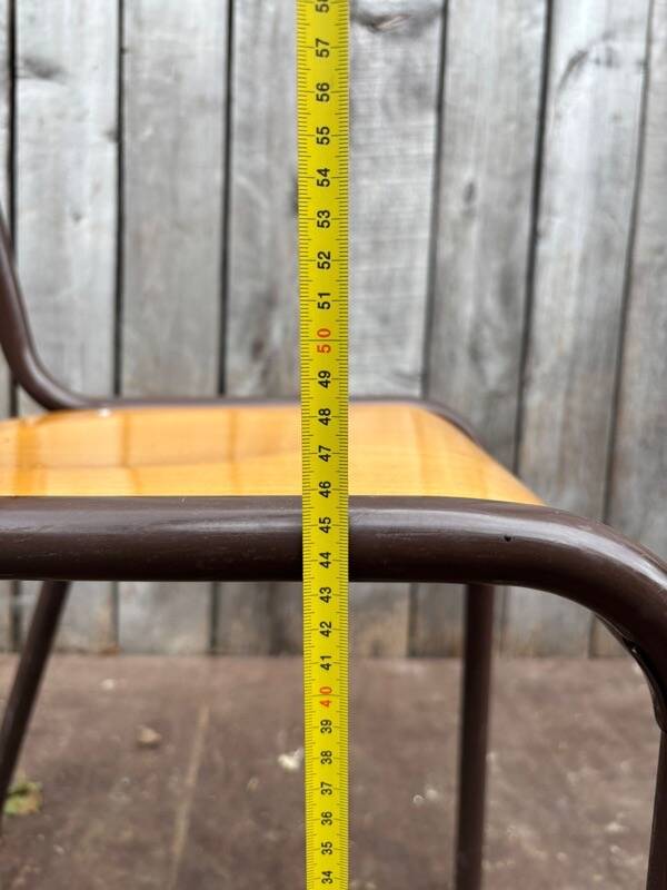 Vintage Mullca 510 stacking chair – French design