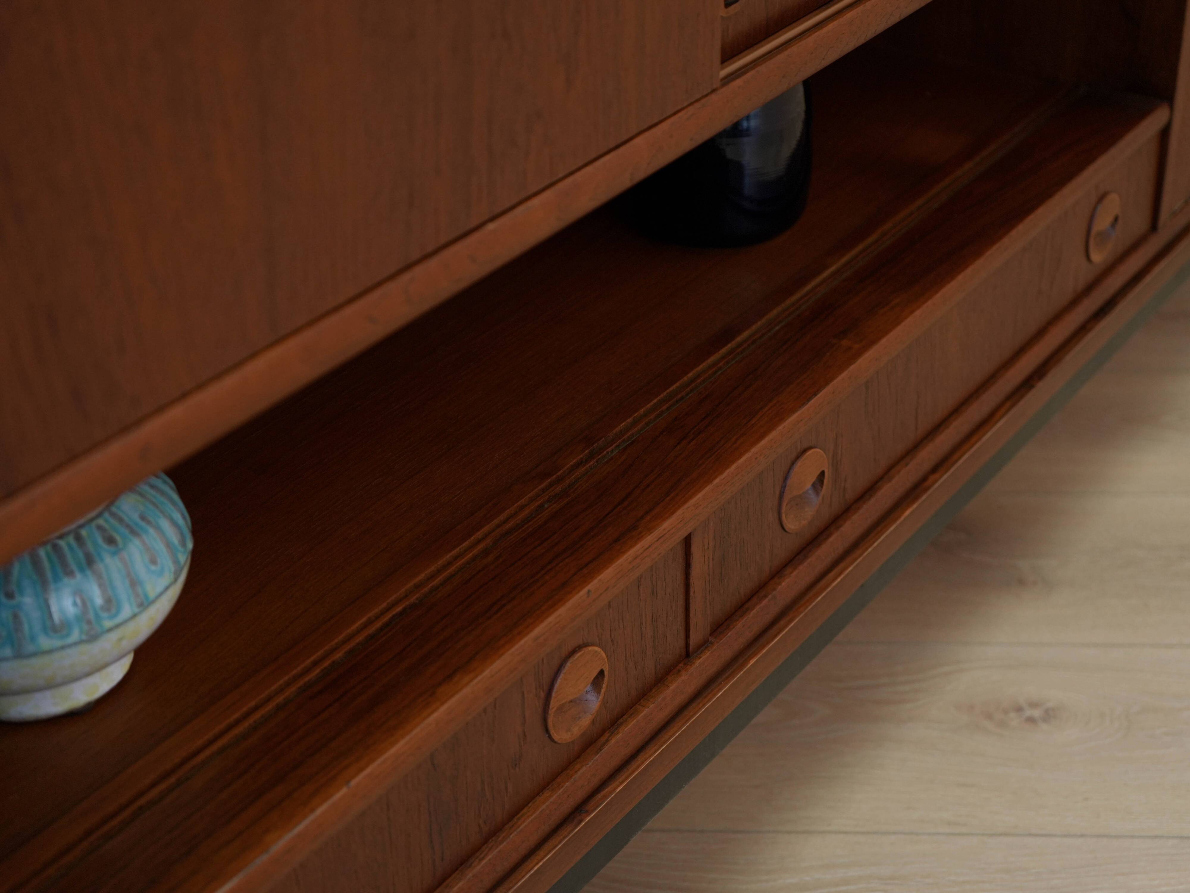 Teak sideboard, Danish design, 1970s, made in Denmark
