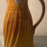 Enamelled pitcher stamped "The Cyclades" (Anduze) Perfect condition