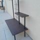Table shelf plant holder
