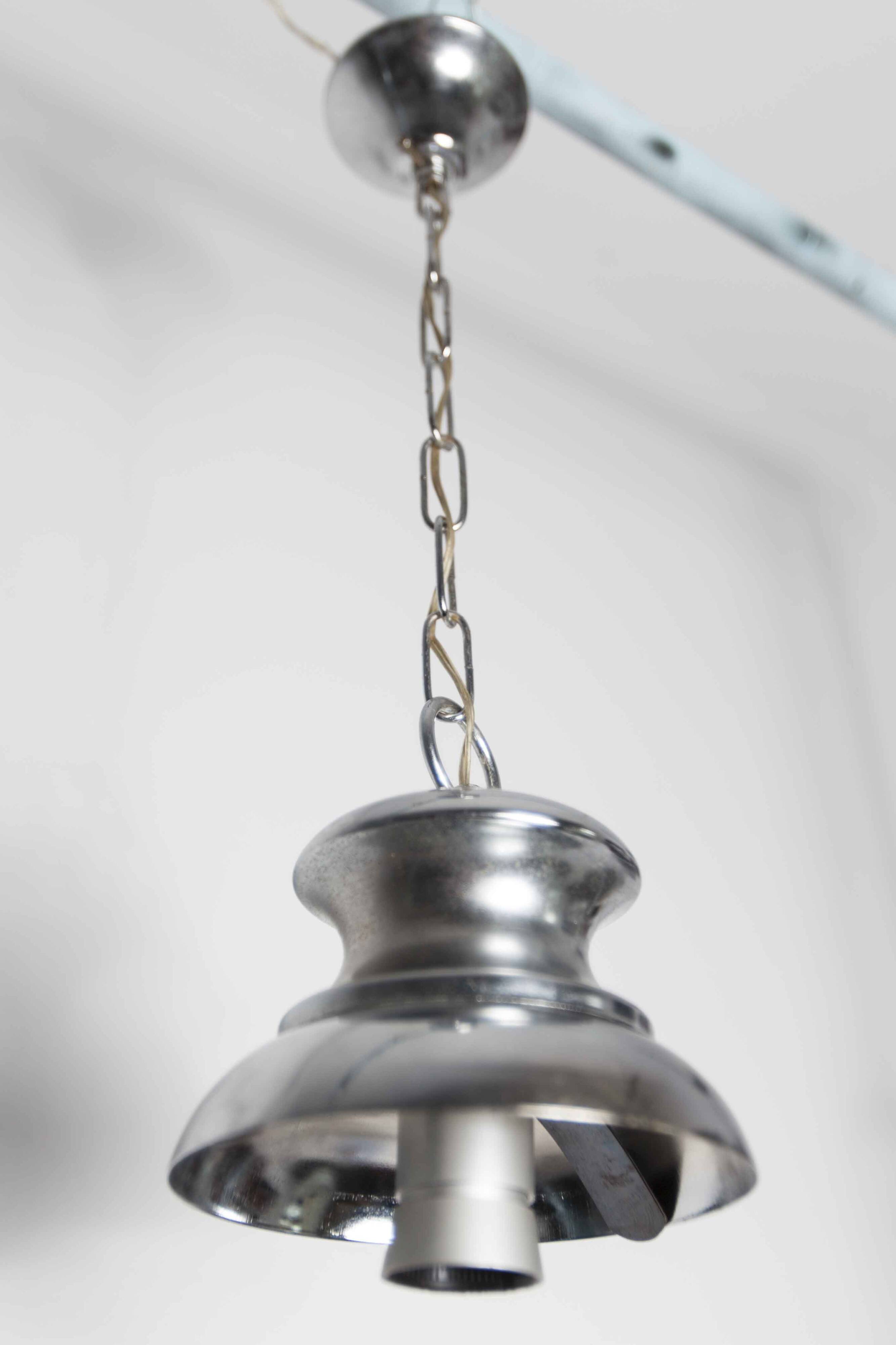 Murano glass globe pendant light Maazzega edition Italian design 70