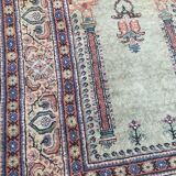 Vintage Kayseri carpet in Turkish silk 140x90cm