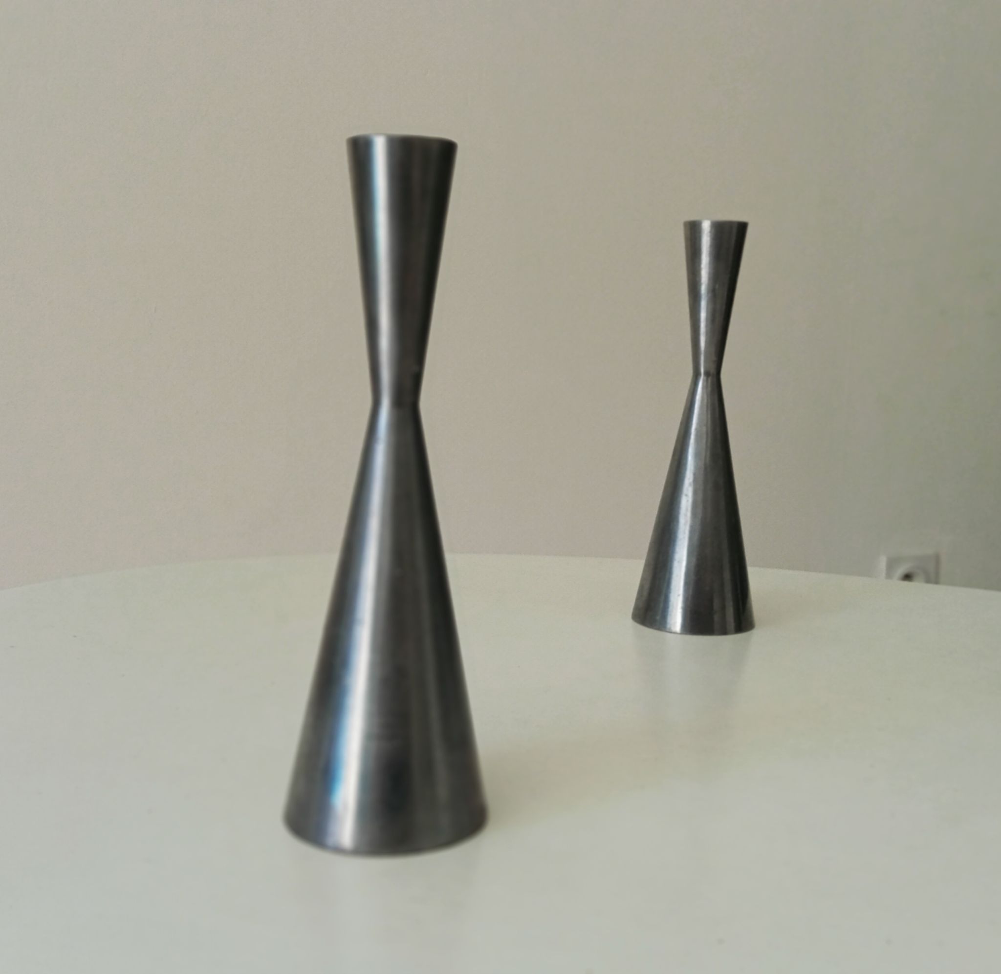 Pair of vintage Scandinavian candle holders Ikea Erika Pekkari