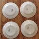 Old St Amand flat plates, blue roses
