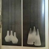 Italian Glass Pendant Lamp by Flavio Poli for Seguso Vetri Darte, 1950s