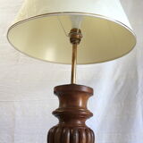 Table lamp - wooden foot XIX