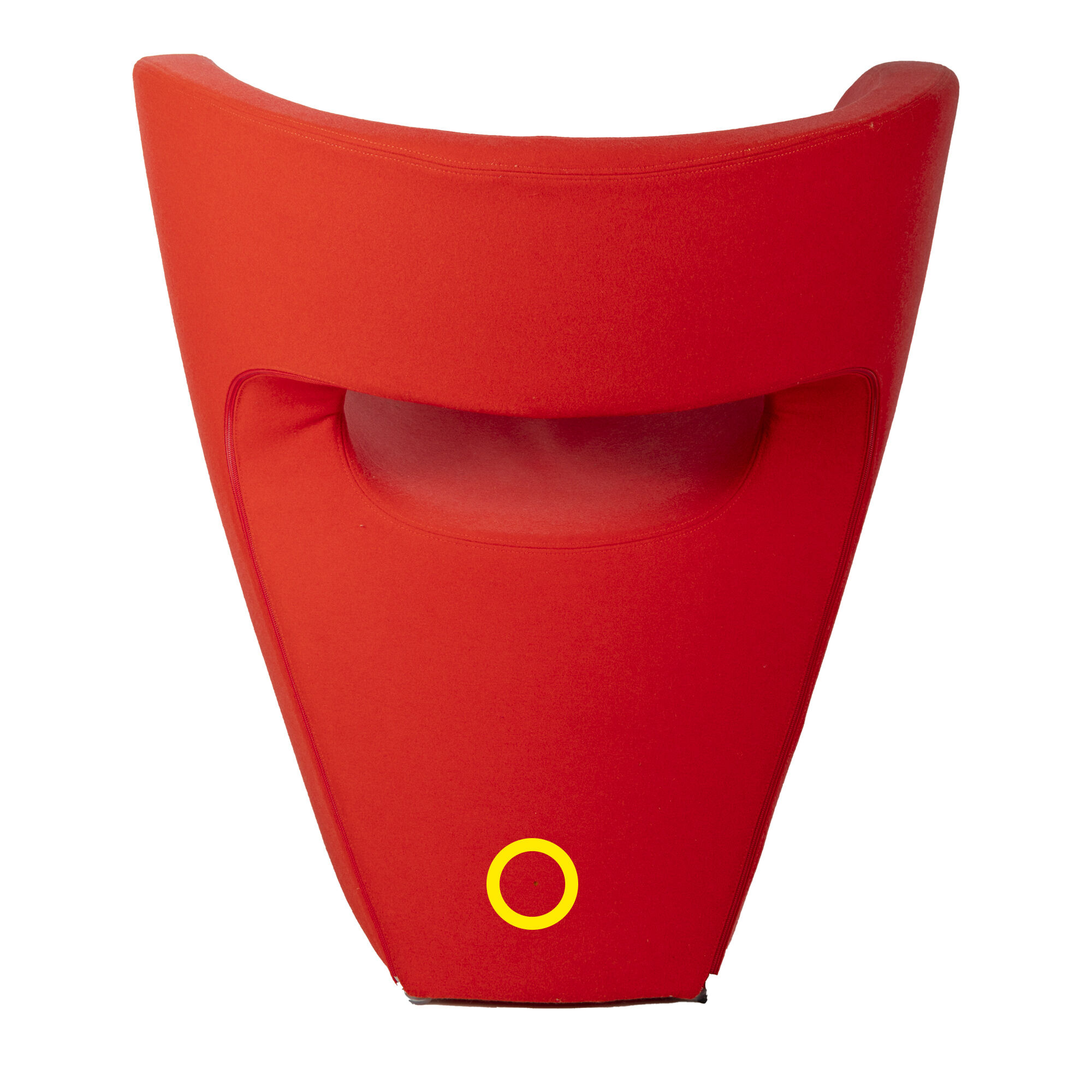 Red Little Albert Armchair by Ron Arad for Moroso