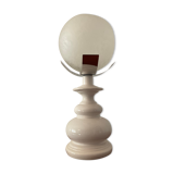 Vintage lamp globe vichy and ceramic 70s