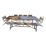 Table bois extérieur 270