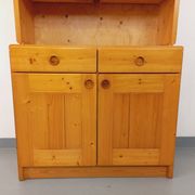 Charlotte Perriand Les Arcs vintage pine storage unit from the 60s 70s