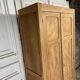 Parisian wardrobe in raw wood