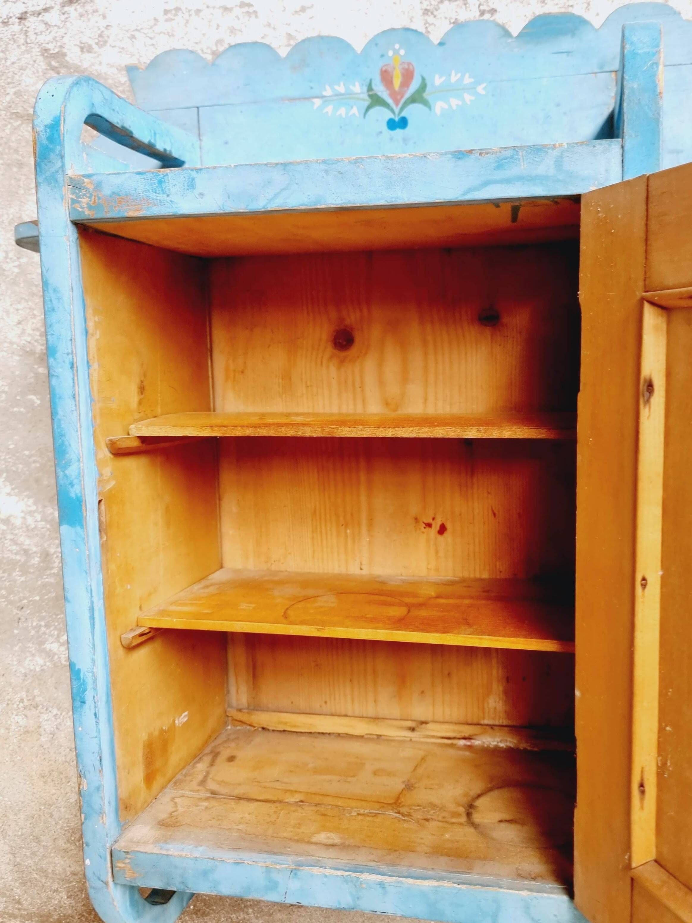 Antique hanging cabinet