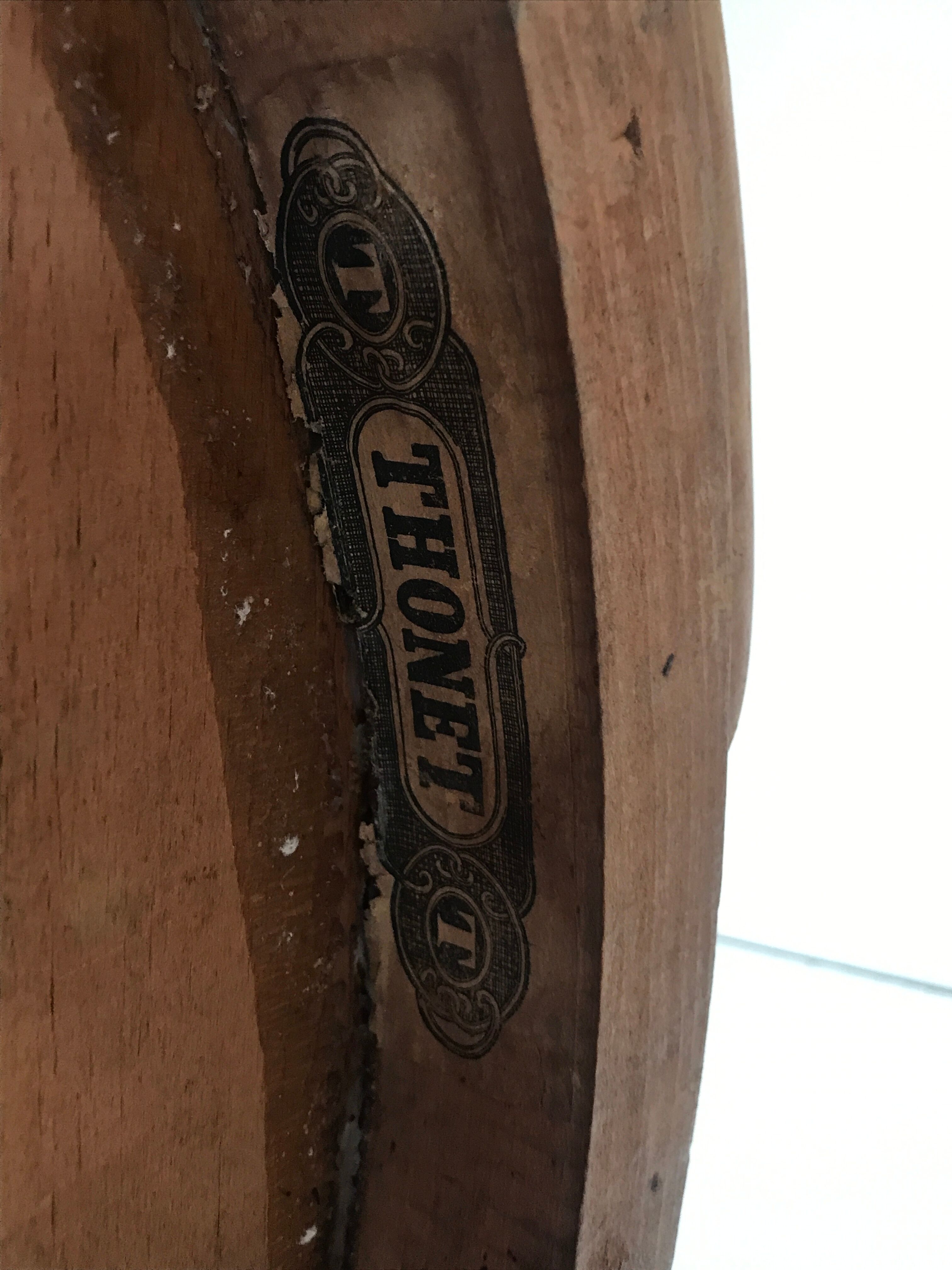 Fauteuil tournant thonet