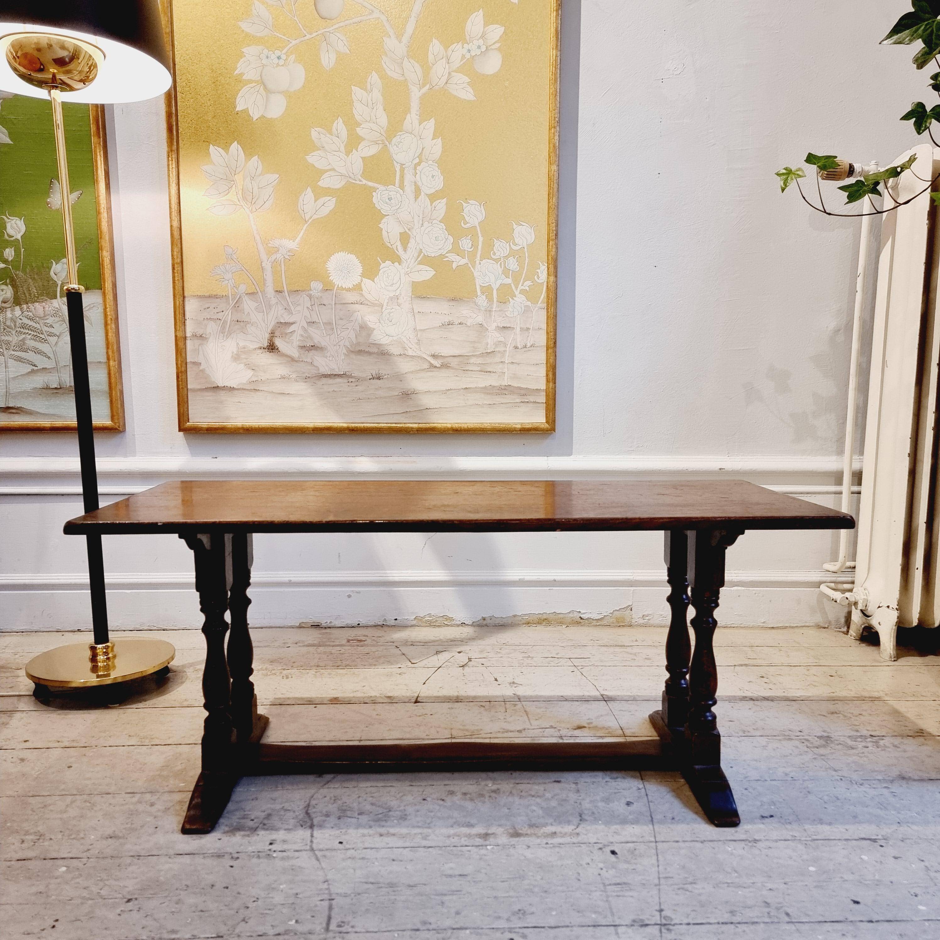 Nordiska Kompaniet coffee table, made in England for NK, mid-1900s.