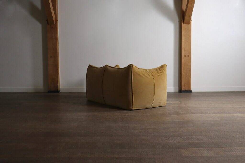 Le Bambole sofa in velvet by Mario Bellini for B&B Italia, 1970s