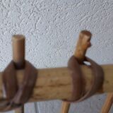 Rattan magazine holder