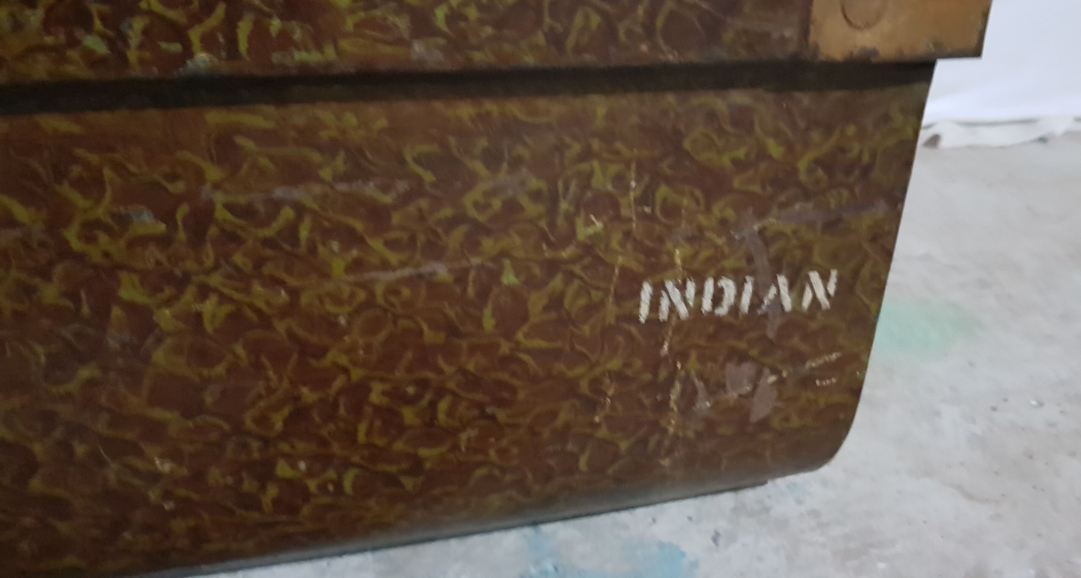 Former colonial trunk