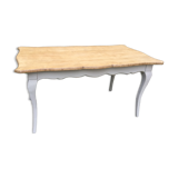 Old oak table with extensions