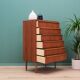 Teak chest of drawers, Danish design, 1970s, designer: Ahlström Osakeyhitö