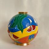 Vase ball enamels of Longwy