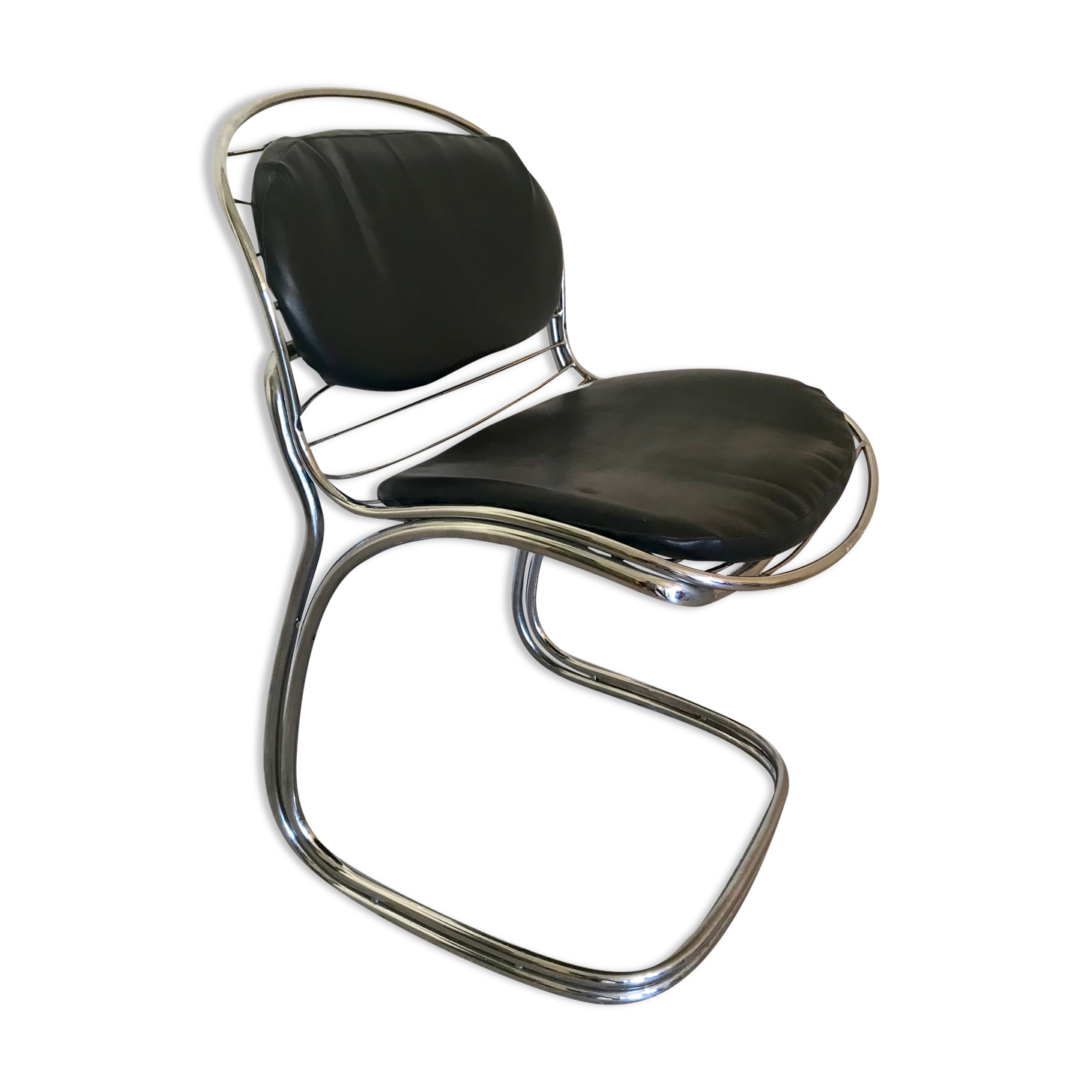 1970's chair by gastone rinaldi for rima, sabrina model, italian design