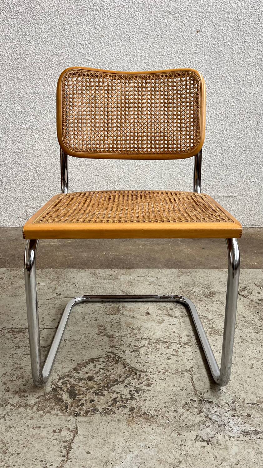 4 Cesca B32 Marcel Breuer chairs