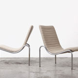 Kho Liang Ie Pair of Lounge Chairs for Stabin 1960s