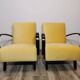 Fauteuils de Jindrich Halabala, années 1940, Set de 2