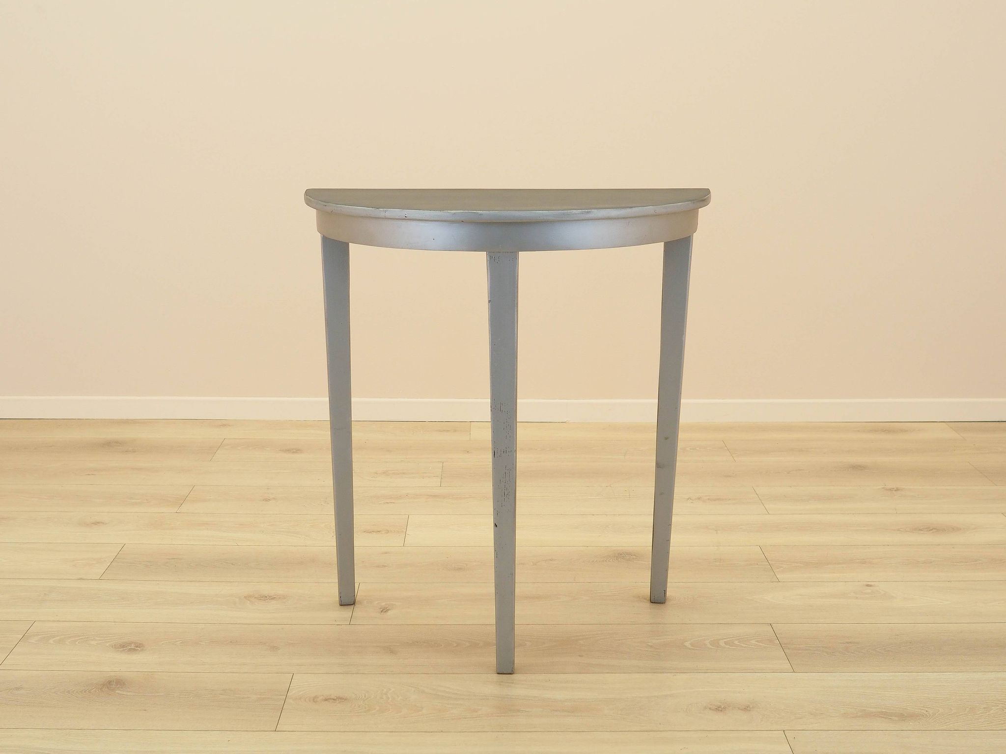 Table console en pin, design danois, années 1960, fabriquée au Danemark