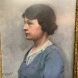 Beautiful framed portrait of Emile Chepfer