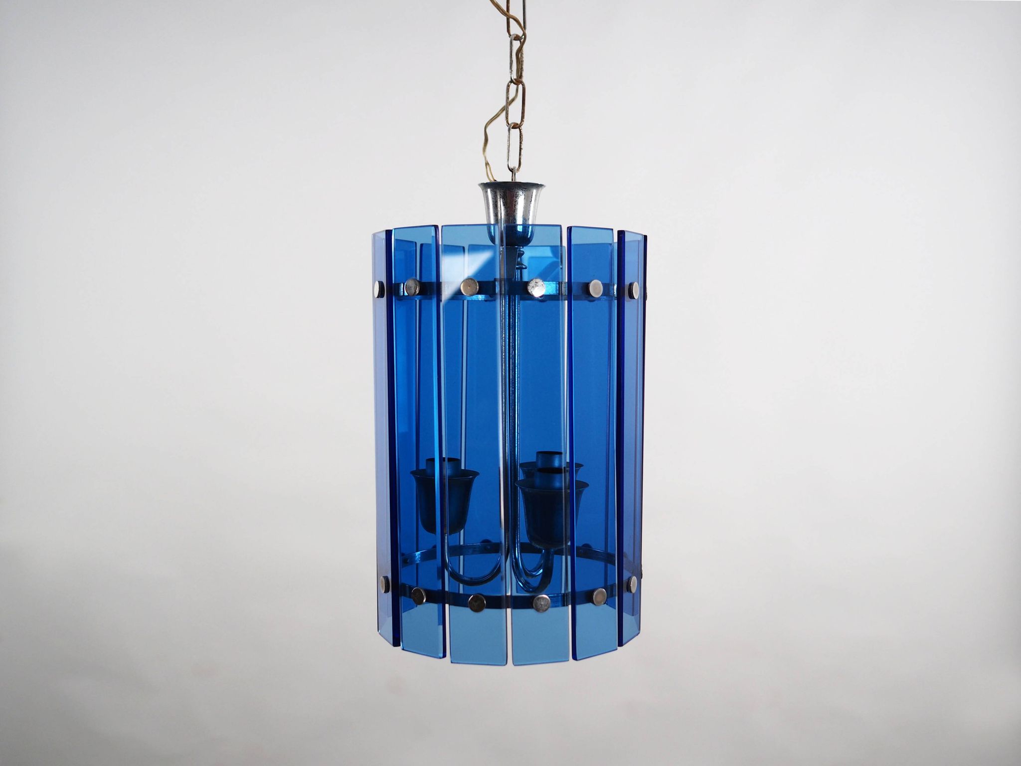 Pendant lamp, Italian design, 1970s, production: Italy
