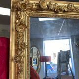 Miroir en bois doré Napoléon III 186x119cm