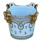 Cache pot en porcelaine