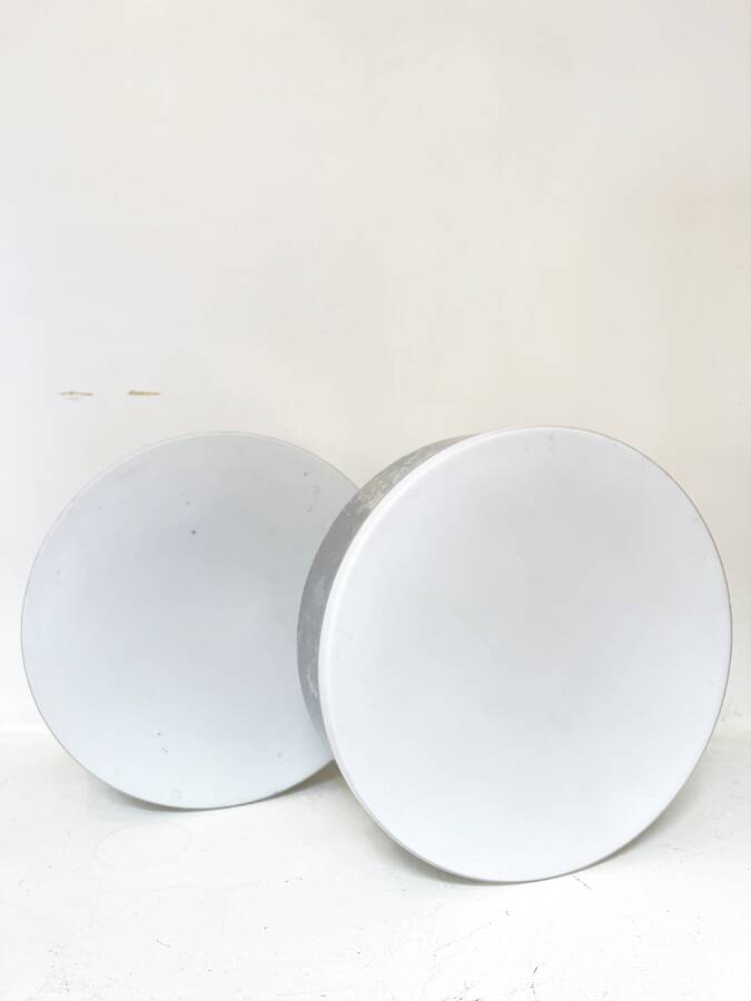 Pair of German ceiling lights, circa 1970