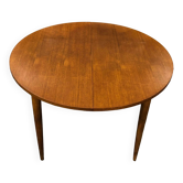 Scandinavian extendable teak table 1970s