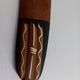 Handcrafted Boomerang (Gerko Pattern) 16'' in Acacia Wood - Australia