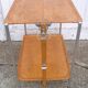 Textable folding serving table 1950