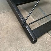 Set of minimalist postmodern folding chairs model Hestra by Tord Björklund for Ikea, 1980s.