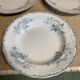 5 flat plates H.BOULENGER and cie Terre de fer, choisy le roi VILLARS