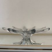 Coupe étoile en cristal de Vannes, années 60
