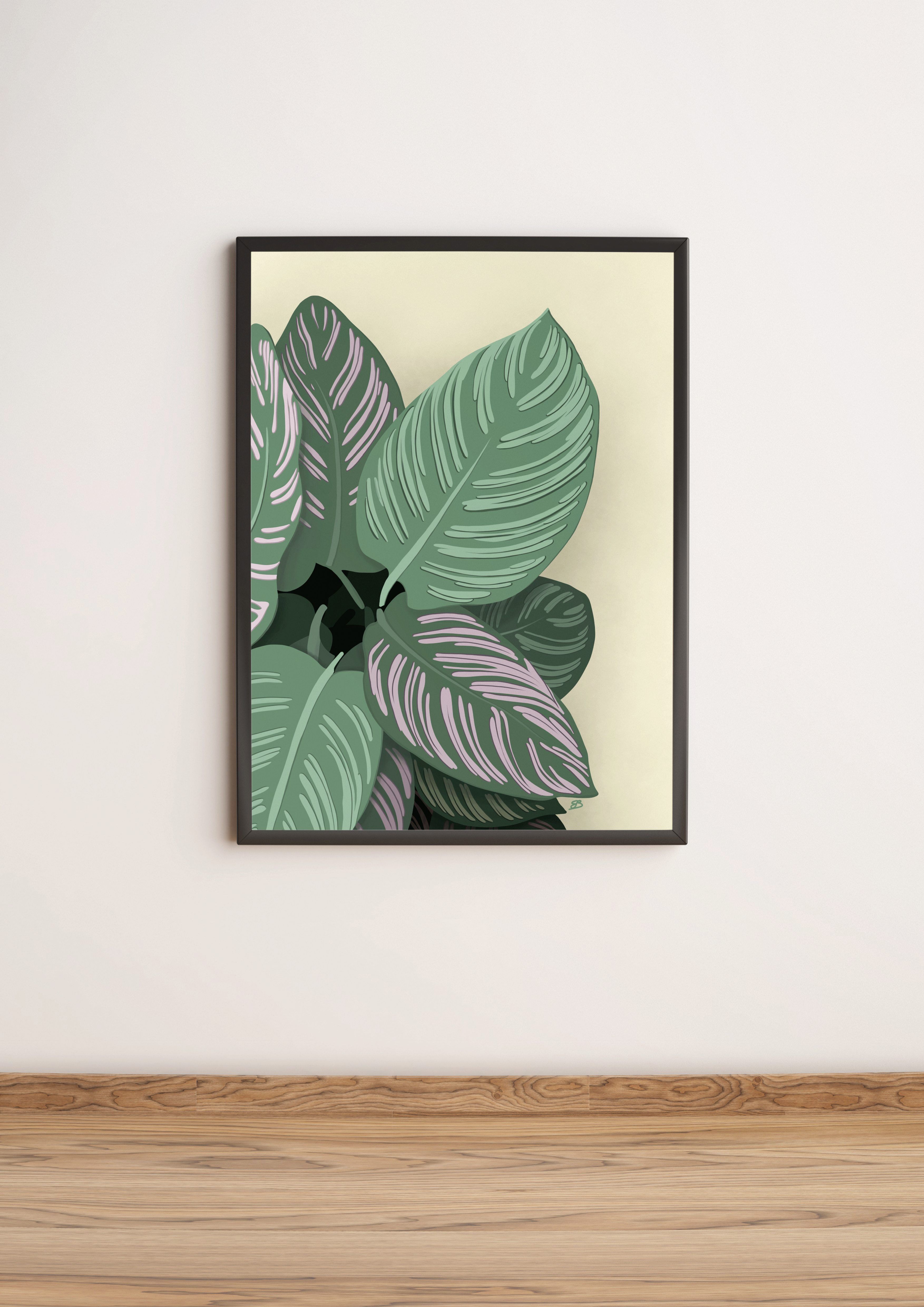 Illustration "Tropical leaves" by Noums Atelier