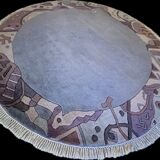 Round Nepalese rug diameter: 200 cm