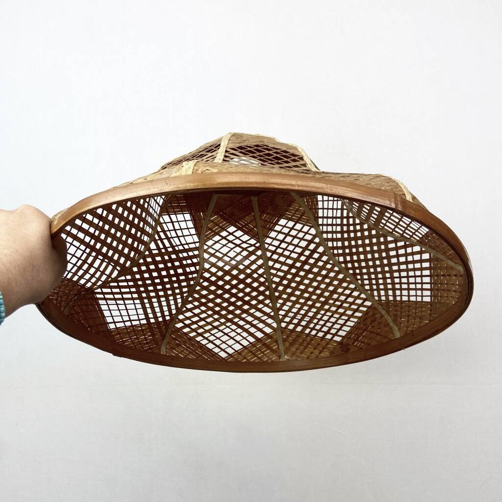 Woven Bamboo Lampshade – Japanese Design – Handmade Pendant